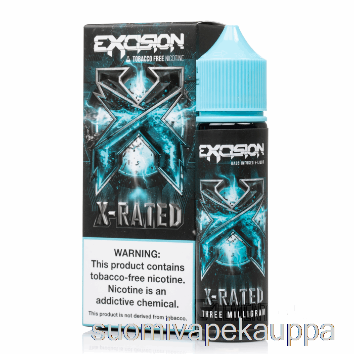 Vape Box X-rated - Leikkaus - Alt Zero - 60ml 3mg